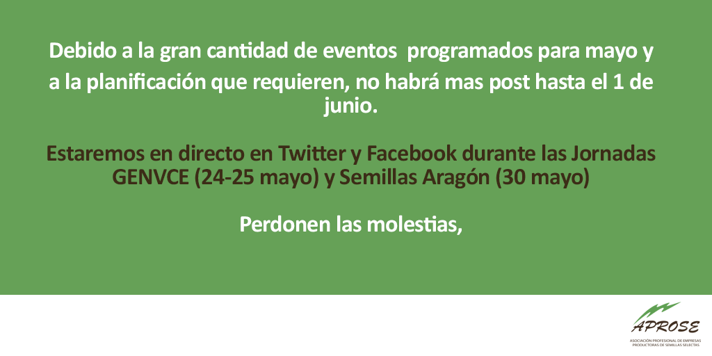Próximos post