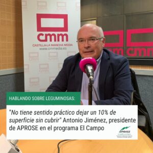 «No tiene sentido práctico dejar un 10% de superficie sin cubrir» Antonio Jiménez, presidente de APROSE