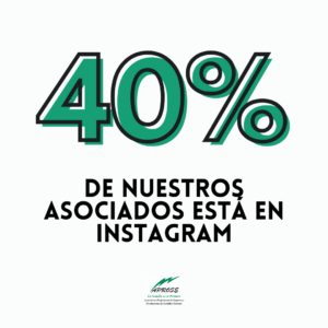 El 40% de nuestros asociados ya está en Instagram