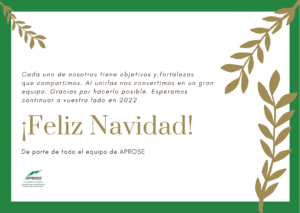APROSE OS DESEA FELIZ NAVIDAD